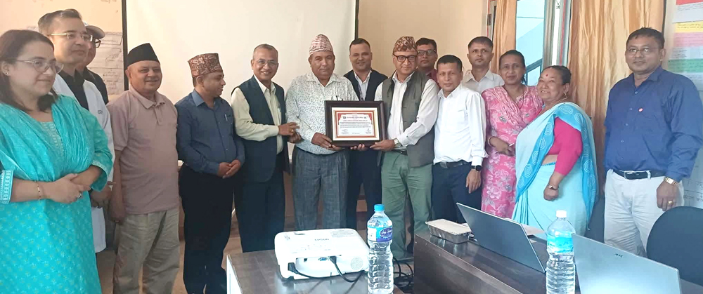 Photo of तनहुँलाई पूर्ण खोप सुनिश्चित तथा दिगोपना जिल्ला घोषणा