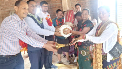 Photo of आमा समूहलाई पञ्चेबाजा हस्तान्तरण