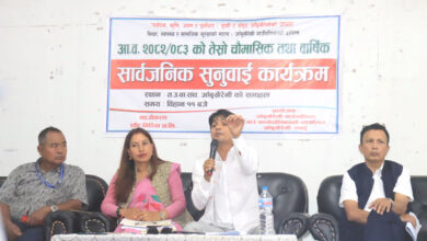 Photo of भूमिहीन र सुकुम्बासीलाई बिचल्ली पार्दैनौं : आँवुखैरेनी गाउँपालिका अध्यक्ष चुमान