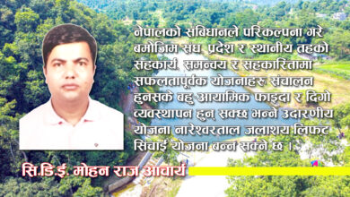 Photo of नारेश्वरताल जलाशय योजना निर्माणमा एक प्राबिधिकको अनुभव
