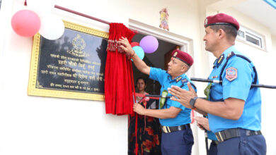 Photo of किहुँ प्रहरी चौकीको नवनिर्मित भवन उद्घाटन