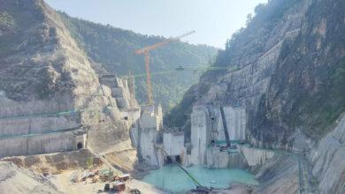 Photo of तनहुँ जलविद्युत आयोजनाको निर्माणाधिन मुख्य बाँध (फोटोफिचर)