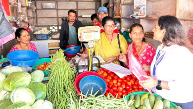 Photo of दामौली बजारमा बजार सर्वेक्षण